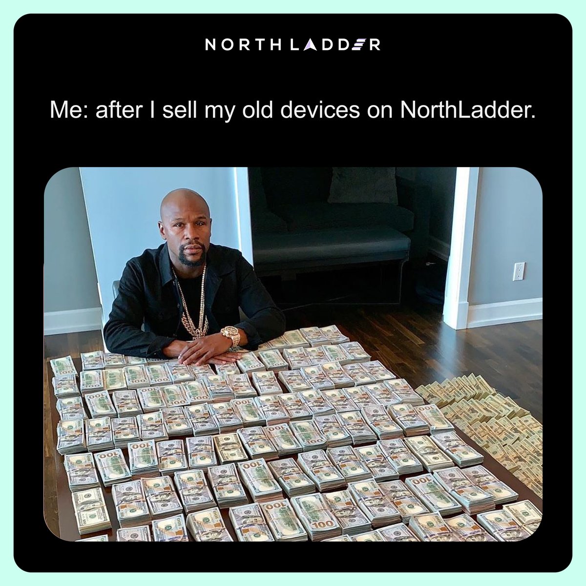 Making you rich (at least trying to) since 2018...
.
.
.
#NorthLadder #SellOldDevice #InstantCash #FreePickUp #DataWipe