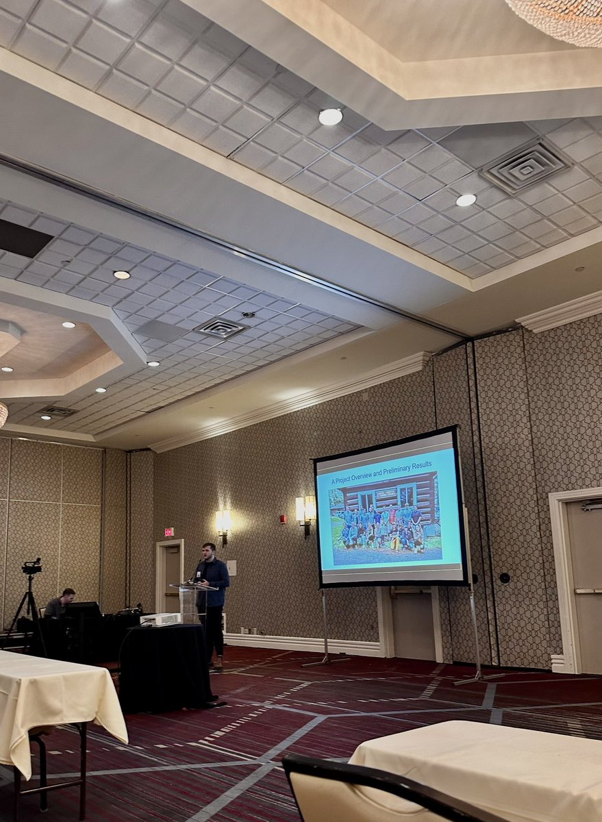 BStudden's tweet image. I hope everyone who attended #glatos2023 was able to take a step outside and enjoy the view. I had a great time presenting on behalf of our collaborative inland lakes research project @bailey_mcmeans @fisk_lab @EFD_Toronto @OpeongoTweets @DFO_Science @FishWildlifeON and others.