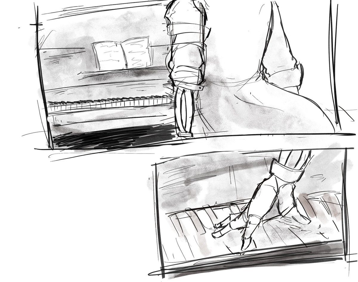 🍓 on Twitter "hoping to see vash and knives play the piano again ’) 