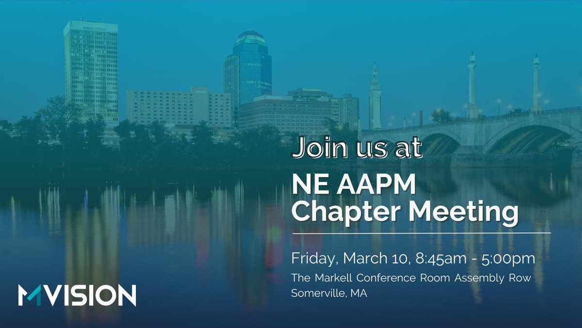 mvisionai's tweet photo. Exciting news - #MVisionAI will be attending the NE chapter of the American Association of Physicists in Medicine (AAPM) meeting! Looking forward to showcasing our latest AI-powered solutions.
#AIContouring #AutoContouring #CloudBasedContouring #AIDosimetry #NEAAPM https://t.co/30nekuydb7