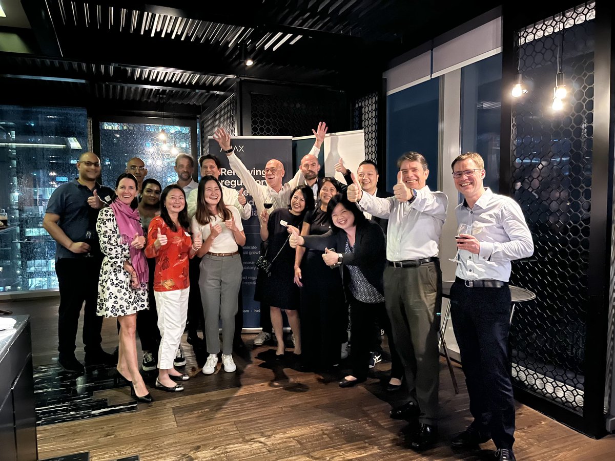 ApiaxCOM's tweet image. Last week, #Apiax and Finalix hosted the first Meet &apos;n&apos; Greet #Networking mixer of 2023 in Singapore 🚀

It was an awesome opportunity for industry professionals to connect. Thanks to all who joined us and hope to see you in the next one!