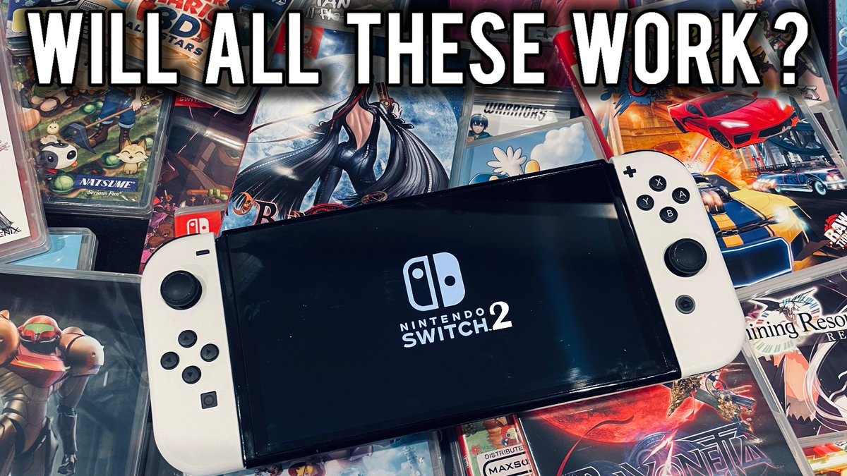 ModernVintageG's tweet photo. Nintendo's backward compatibility Problem... | MVG 

Watch Here : https://t.co/465i6ISmmi 

#Switch2 #BackCompat https://t.co/rftcVXtaBb