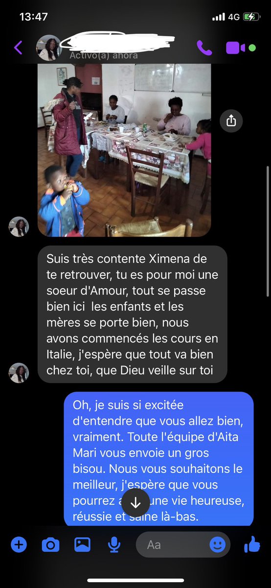 XimenaBorrazas's tweet photo. Today Cloely, one of the women who rescued the Aita Mari on 15/2, contacted me via Facebook. I am so happy. I open thread ⬇️

#SearchAndRescue #SARMalta #SARItaly #Refugees #Italy #NGOs #AfricanMigrants #Pateras #Boats #Mediterranean #HumanRights #EU #MigrationCrisis https://t.co/IAaKnAOISS