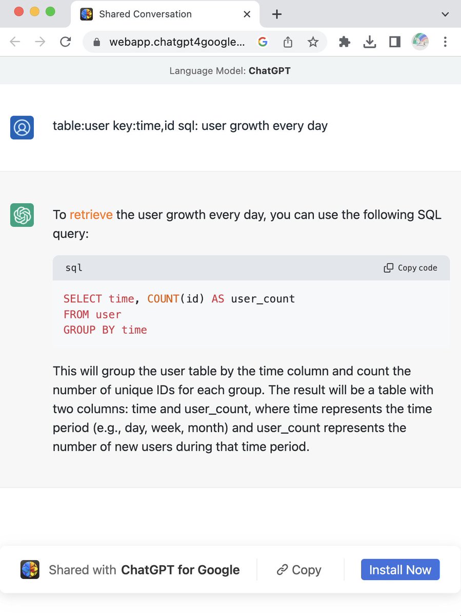 chatgpt4google's tweet image. Major update: ChatGPT for Google v2.1 now supports the GPT-3.5 Turbo model - more affordable, faster, and smarter than ever! Additionally, we&apos;re proud to introduce the ability to share conversation results! #ChatGPT