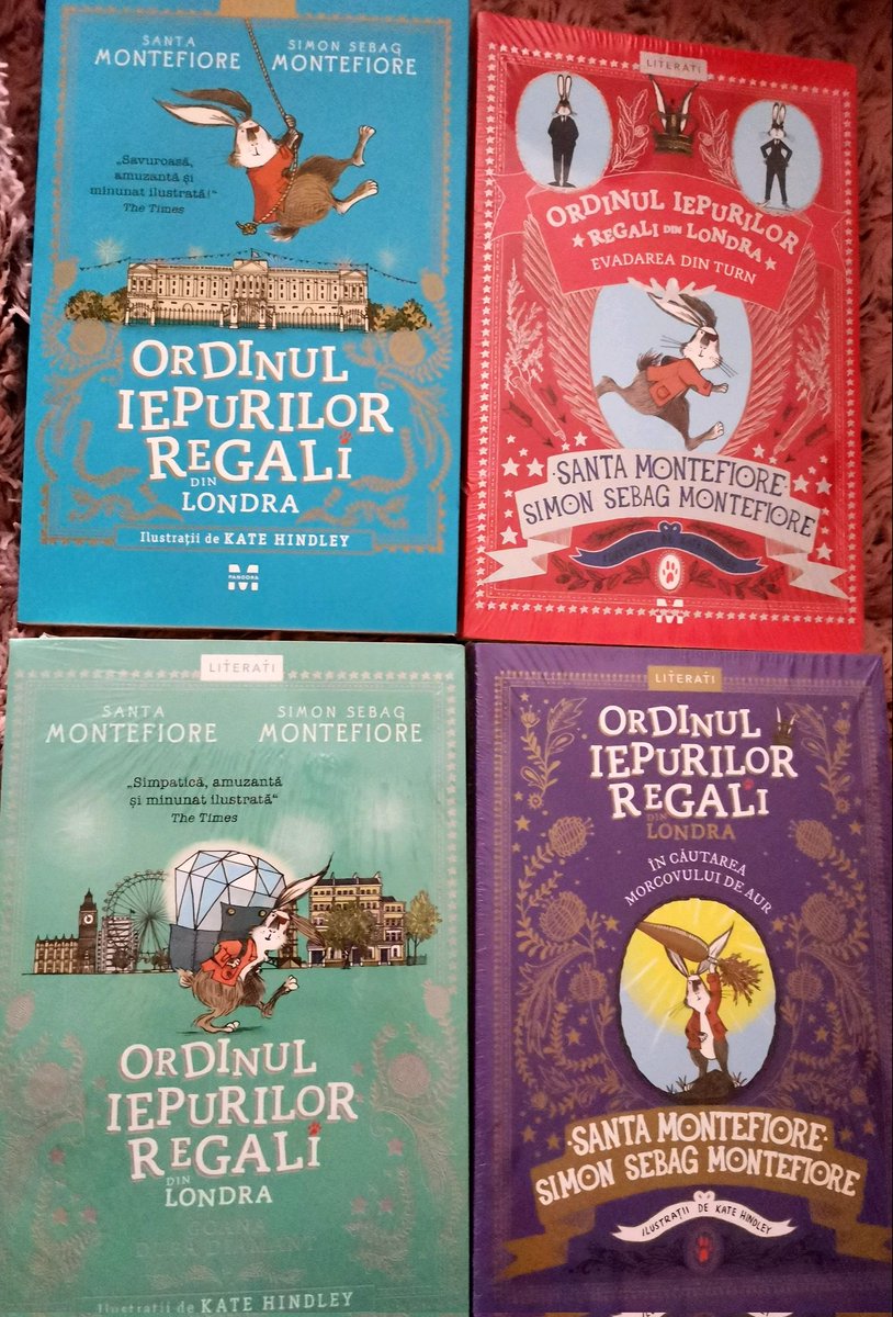 Very excited! 😀 Just started reading to my baby girl the first volume of <a href="/SantaMontefiore/">Santa Montefiore</a> &amp; <a href="/simonmontefiore/">S Sebag Montefiore</a> wonderful collection (Romanian translation). Thank you so much for such delightful stories. You should do this more often💝