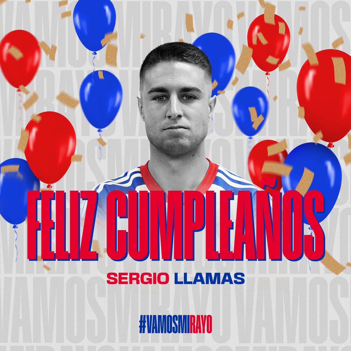 🎉 ¡Hoy es un día muy especial para <a href="/S_Llamas/">sergio llamas</a> que cumple 3️⃣0⃣ años! 🎂

🤩 ¡Muchas felicidades,<a href="/S_Llamas/">sergio llamas</a>! 🎁

#VamosMiRayo⚡️