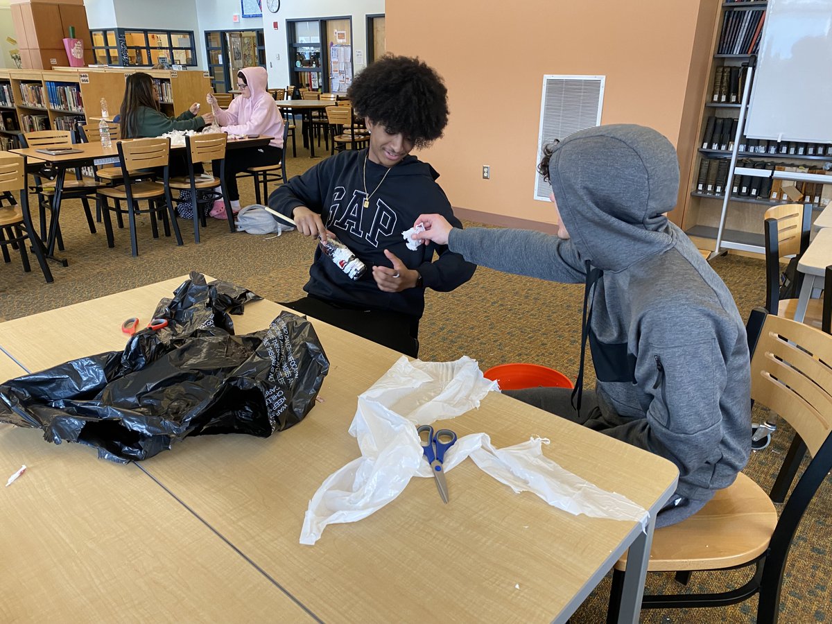Ms Hartford's Earth Science classes in coordination with Plastic Recycled,  completed their ecobricks project &amp; learned about the uses of recyled material.   An eco brick is a plastic bottle packed with clean &amp; dry soft plastics.
