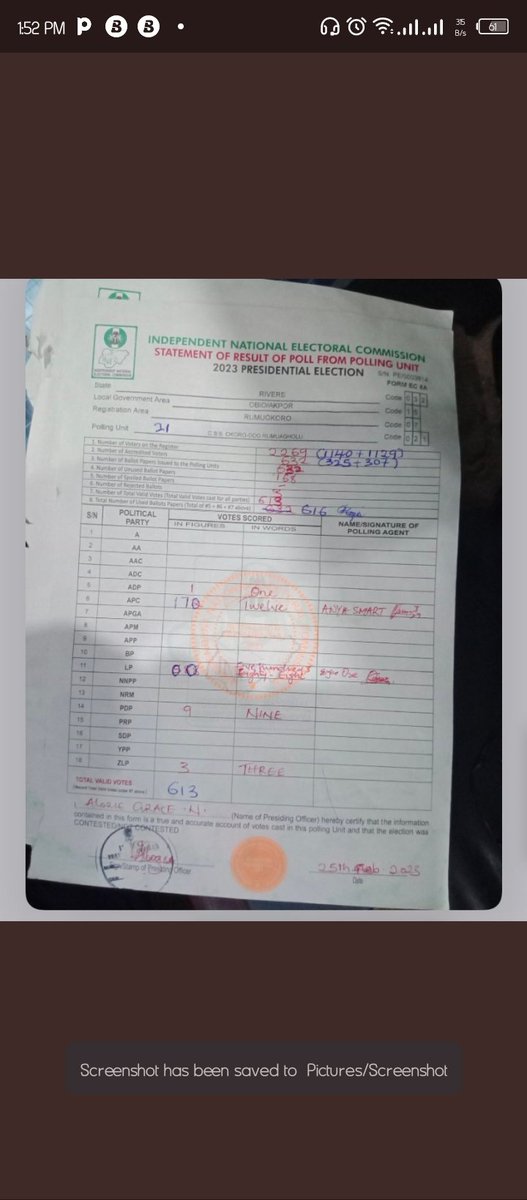 Kennedix_612's tweet photo. Ahhπ
Election result VS. Inec Result
#Inecresult https://t.co/hDppCVoutz