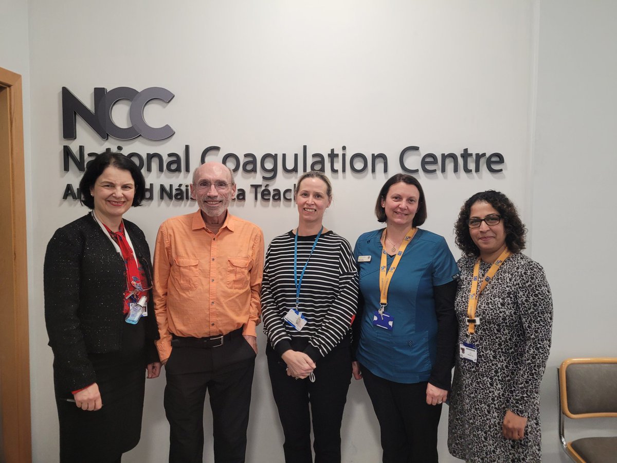 Here is the photographic evidence of Dr Glenn Pierce's visit to the NCC!!@Brianhemophilia <a href="/stjamesdublin/">St James's Hospital</a>