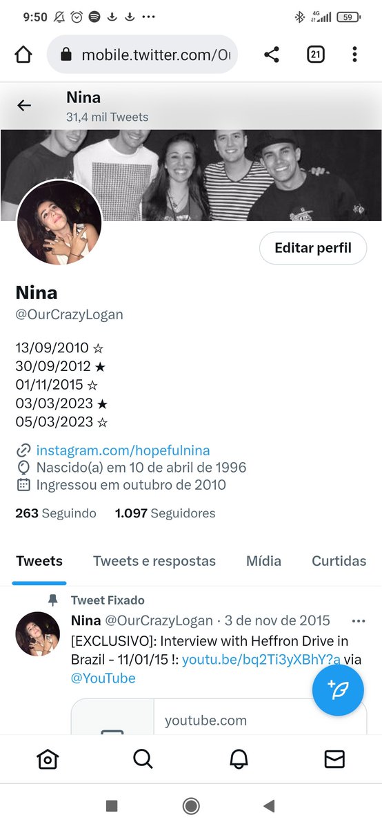 Não creio que depois de 11 anos tô atualizando esse BIO!!!!!!