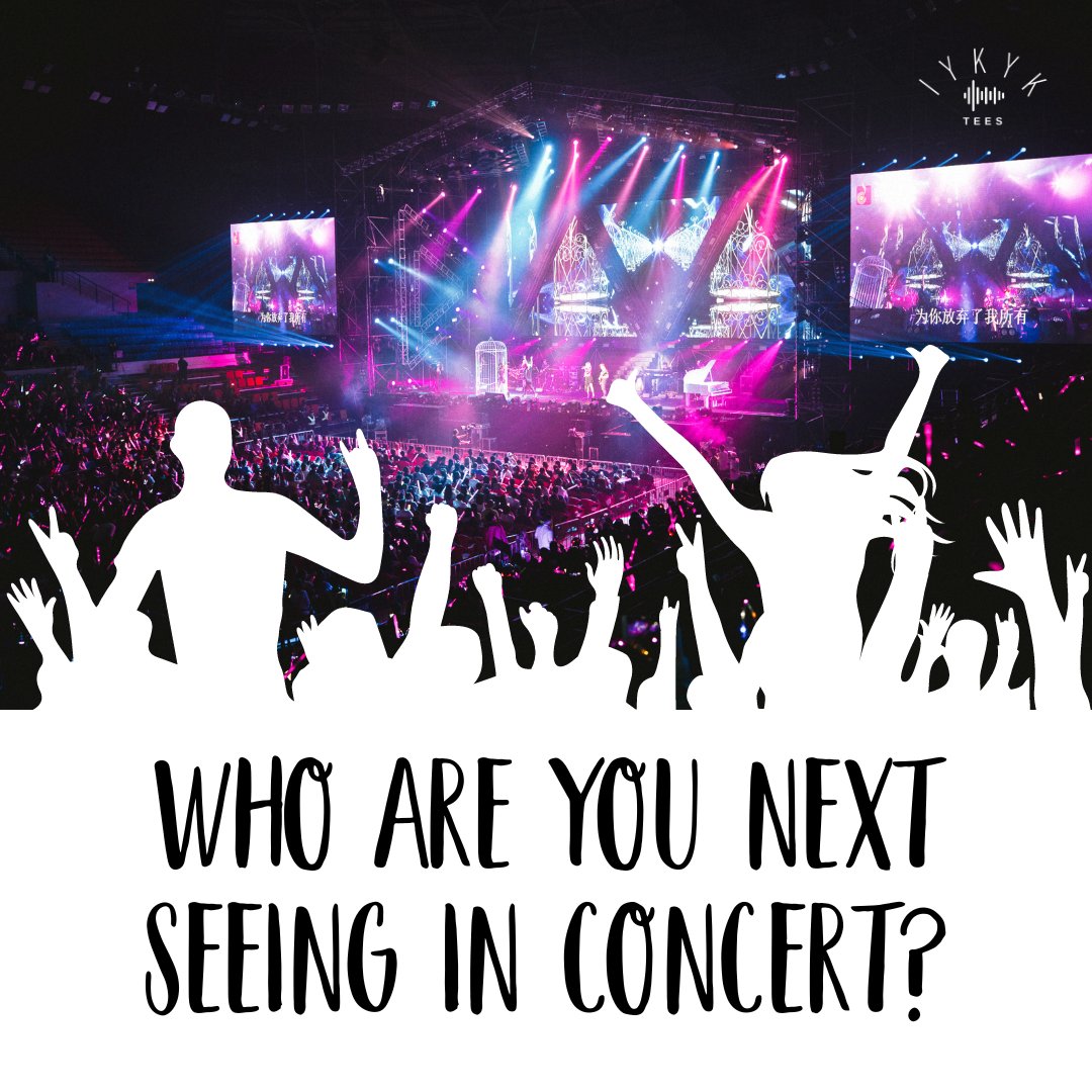 We wanna know… who are you next seeing in concert? 🎶

#concerts #concertfan #livemusic #livemusicrocks #livemusicisbest #musiciseverything #musicistherapy #musicismylife #musicismydrug #musicismedicine #giglife #musicfan