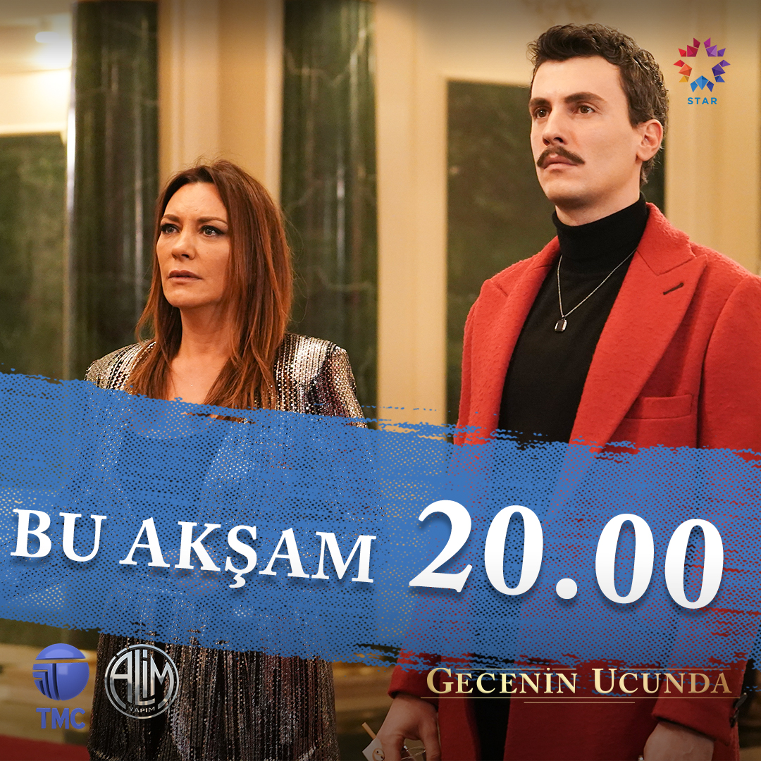 Gecenin Ucunda (@geceninucundatv) on Twitter photo Bugün günlerden #GeceninUcunda
Yeni bölümüyle bu akşam 20.00'de Star’da✨
<a href="/tmcfilm/">TMC Film</a> <a href="/alimyapim/">Âlim Yapım</a> <a href="/startv/">STAR TV</a> <a href="/bertanasllani/">Bertan Asllani</a> <a href="/EDirier/">Ebru Aykaç</a> Bugün günlerden #GeceninUcunda
Yeni bölümüyle bu akşam 20.00'de Star’da✨
<a href="/tmcfilm/">TMC Film</a> <a href="/alimyapim/">Âlim Yapım</a> <a href="/startv/">STAR TV</a> <a href="/bertanasllani/">Bertan Asllani</a> <a href="/EDirier/">Ebru Aykaç</a>