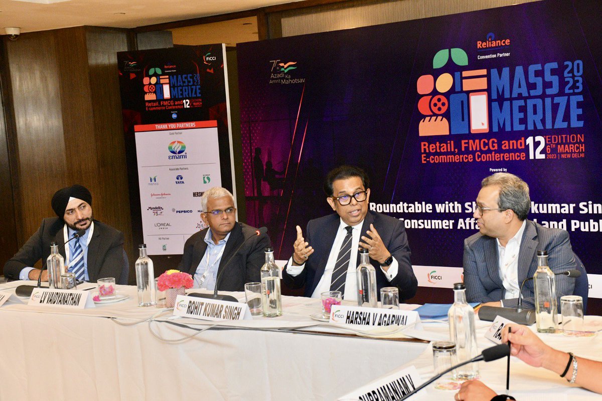 Thank you for listening to @AimraIndia's leadership on the trade challenges at #MassMerize. We look forward to countermeasures &amp; request time in person to present detailed inputs on OEM- Ecom collusions exploiting customers, killing retail &amp;  contributing loss to the exchequer. 