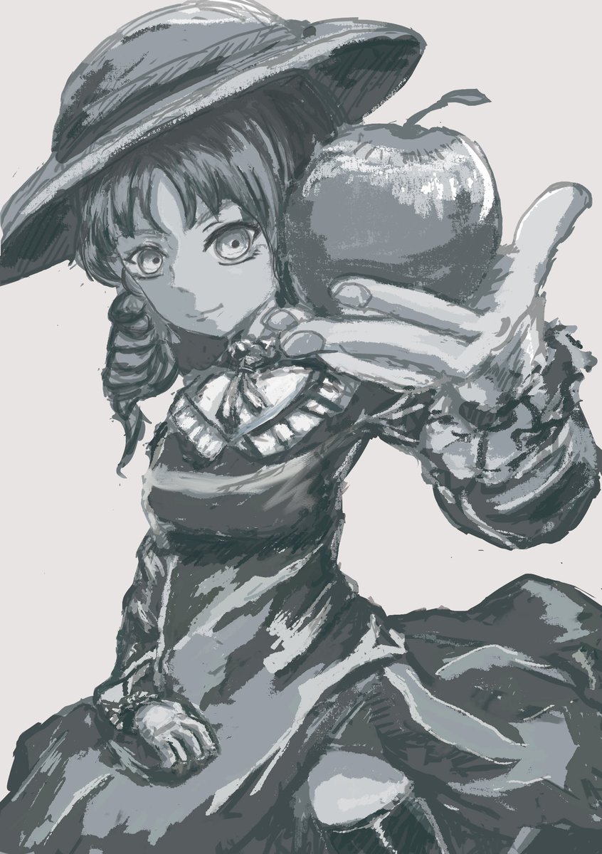 flu0010's tweet photo. モノクロ加筆前のエリーです〜
#東方絵描きさんと繋がりたい #東方Project https://t.co/TIr8wh0YMy