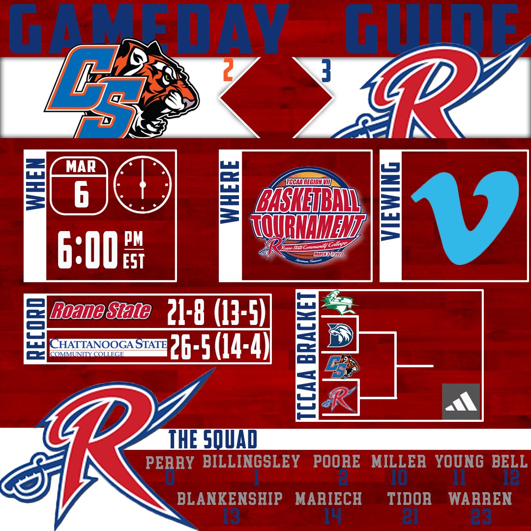 RSCCBasketball's tweet photo. G-DAY 🗣️📍Harriman, TN ⏱6pm est 🎥 https://t.co/0powJNhglM #FEARTHEBLADE🏀⚔️ https://t.co/47tzwxKRFx