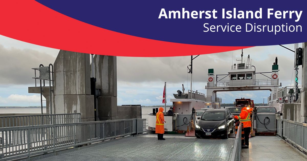 Amherst Island Ferry tweet media