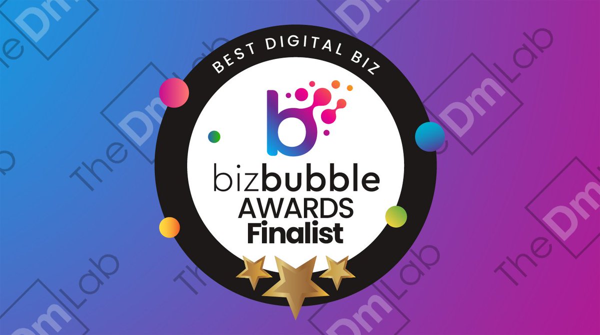 TheDMLab's tweet photo. #HerefordHour - we’ve been named a finalist at the @BizBubbleUK Awards! We are one of 5 finalists in the ‘Best Digital Biz’ category!

We'll know if we've done enough to catch the judging panels eyes at the month! 🤞

#BizBubble https://t.co/xN3dLuZfuL