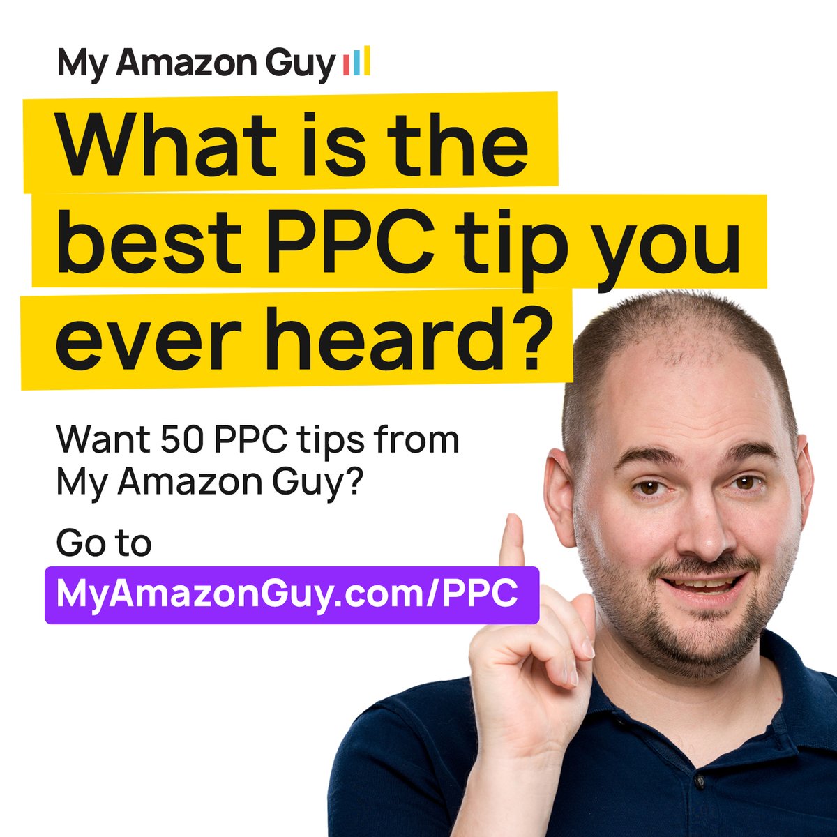 What's the best PPC tip you have ever heard?

Steven Pope's BEST 50 tips are at MyAmazonGuy.com/PPC

#ppcagency
#ppcservices
#ppccampaign
#ppcstrategy
#ppccampaigns
#amazonpcctips
#myamazonguy