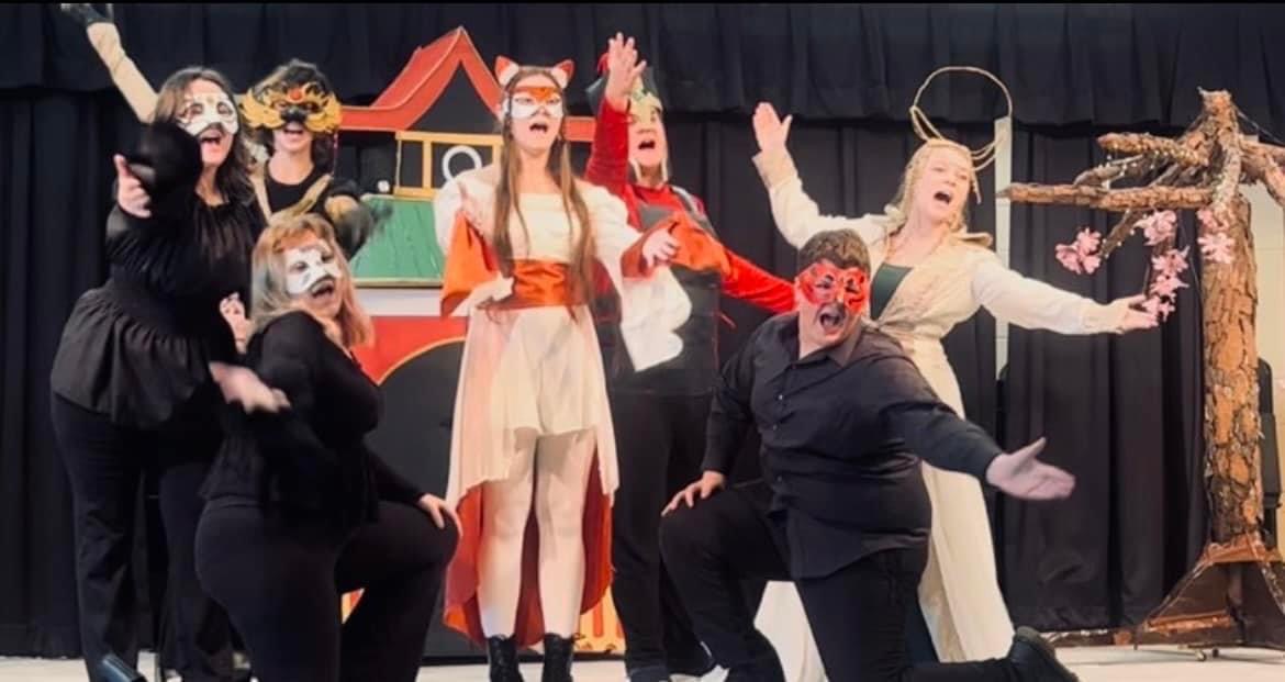 GulfCoSchools's tweet photo. The Port St. Joe High School Odyssey of the Mind team won 1st place Saturday at the Emerald Coast Odyssey of the Mind regional competition.  They also won an exclusive, creativity award—the Ranatra Fusca--for their creative interpretation of the Walls of Troy. https://t.co/HXaeOvodW1