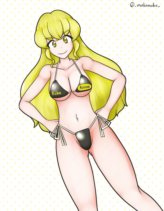 「あの水着」っぽいうちの子ティラ 