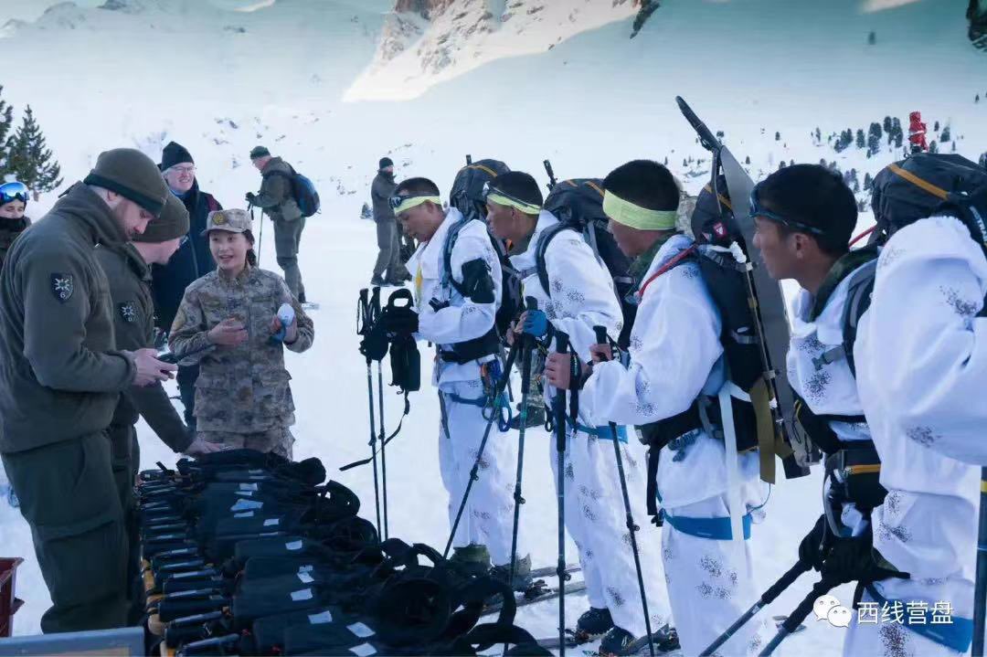 WangLutongMFA's tweet photo. Chinese 🇨🇳 #PLA attended #EdelweissRaid 2023 in 🇦🇹Austria, the first time for China to attend this international mountain 🏔️ infantry competition. A great opportunity to enhance military exchanges and mutual trust between China and Austria and other participating countries. https://t.co/3112KPDFqu