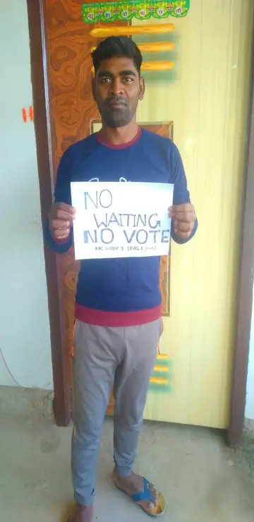 Bastia14Bastia's tweet photo. No waiting no vote #railmantri_groupd_waiting_do https://t.co/EpzN91Ey9d