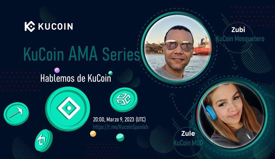 Zulecrypto's tweet photo. Únete KuCoin AMA #TeamZZ
🗣 Hablemos de KuCoin
👉KCC-KCS-Kuwallet👈
⏰ Fecha: 20:00 Marzo 9, 2023 (UTC)
📍 Lugar: @KucoinSpanish
#KuCoinAMA
@KucoinSpain https://t.co/8cBK6jfsVJ