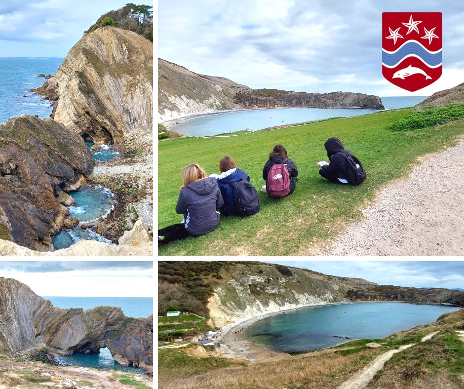 CFGS's tweet photo. Our Year 12 Geography A-level students have been studying coastal Geography and this field trip has brought the topic to life with the breathtaking coastal backdrop of Lulworth Cove.

Definitely a must see if you haven't been before.

#CFGS #geography #fieldtrip https://t.co/mT5O31I1CG