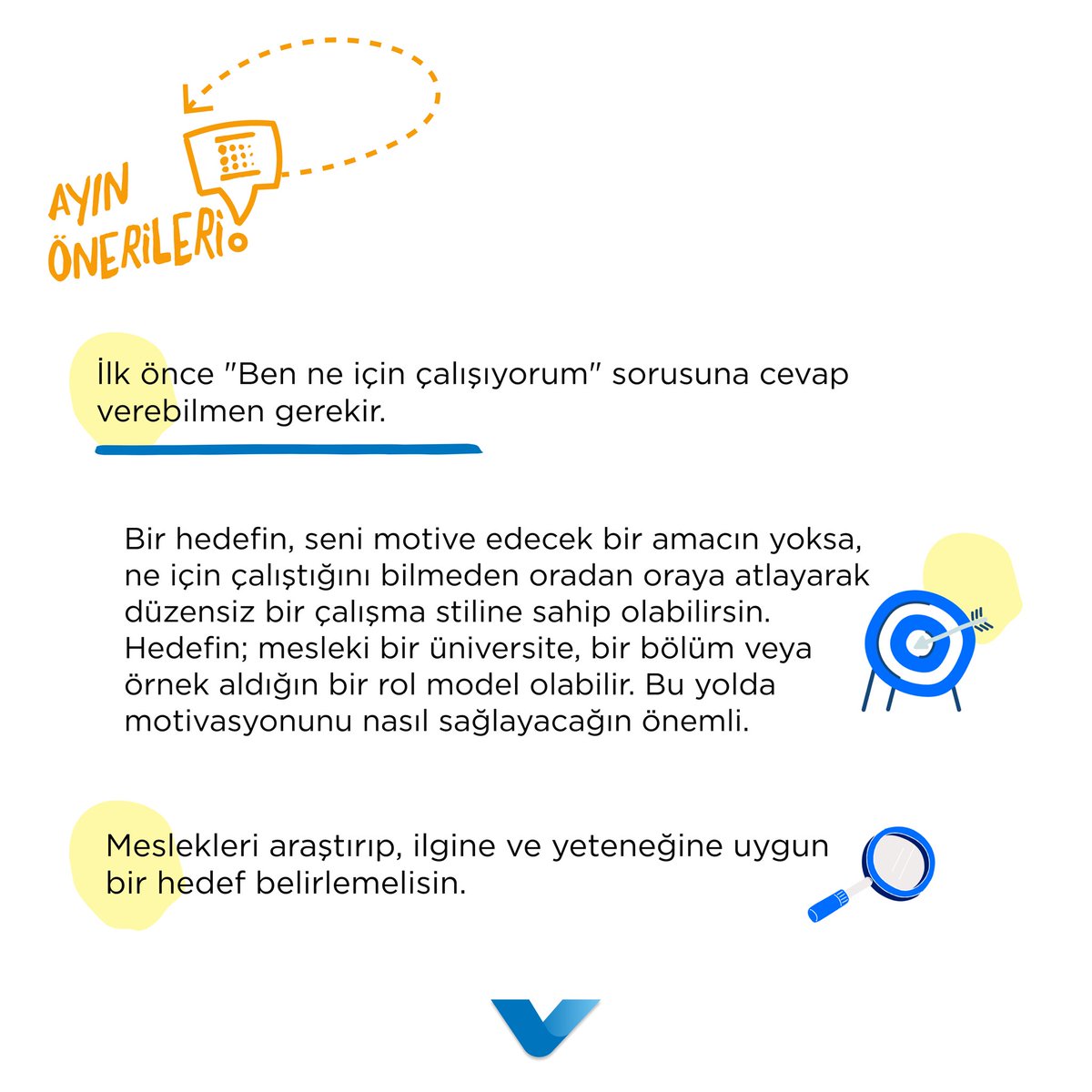 Başarılı olmak istediğini ve bunu gerçekleştirmek için çalıştığını biliyoruz.
Mesleki hedefini belirlediğinde ve “kim” olmak istediğini keşfettiğinde, yolculuğunda varmak istediğin asıl rotayı tam anlamıyla çözmüş olacaksın.

Hedefine doğru Uğur’la ilerle! 🎯

#UğurKursKazandırır