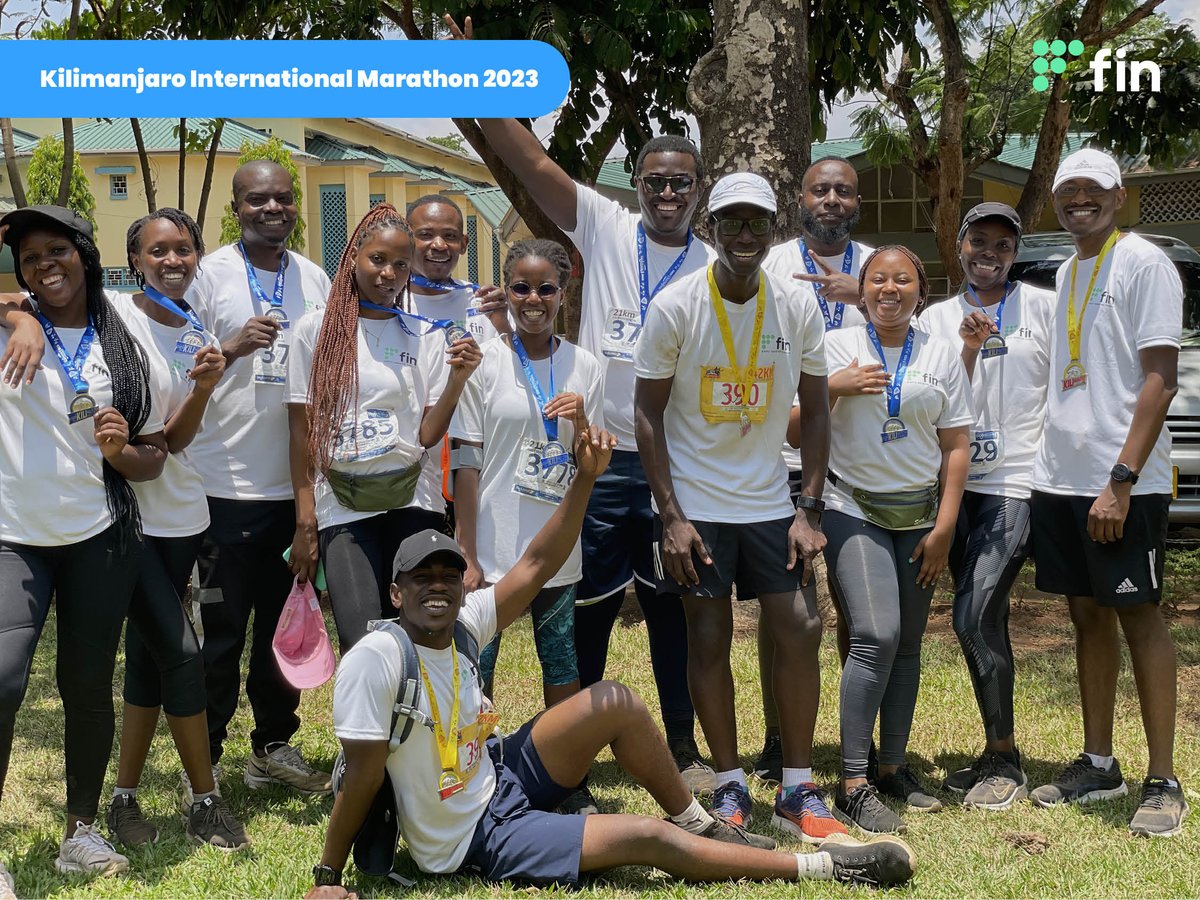HQFinAfrica's tweet photo. The #FinTeam took part in the #Kilimarathon to support children with cancer from underprivileged communities in Tanzania.
We had a great time at a great event and our team loved supporting this amazing initiative! #TeamBuilding #FinTanzania https://t.co/cX6ioJfgR0