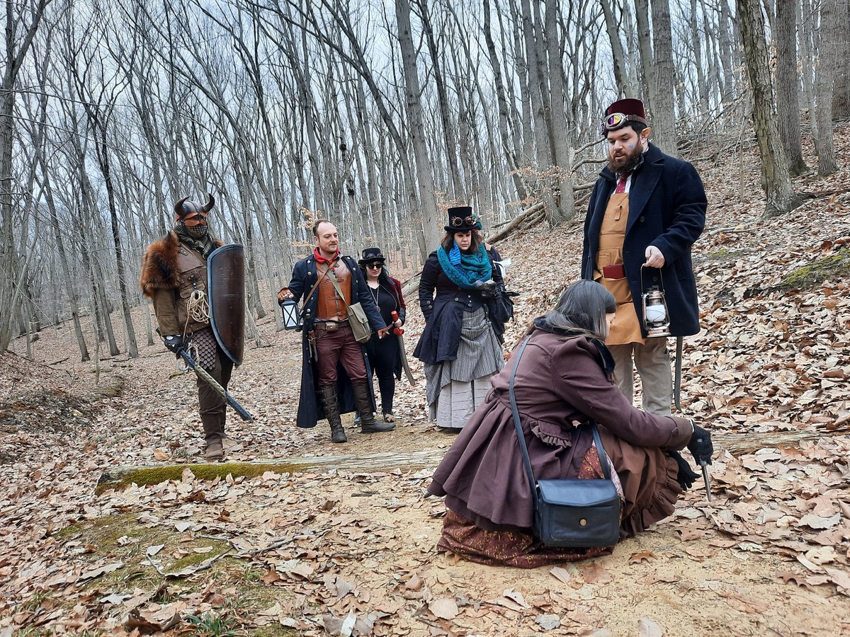 aurumlarp's tweet photo. The days are getting longer! Perfect time to venture out into the wilds of Antioch and seek your fortune!

https://t.co/QvmQYfCFFo 
#larp #steampunk https://t.co/jOmKnIIgNa