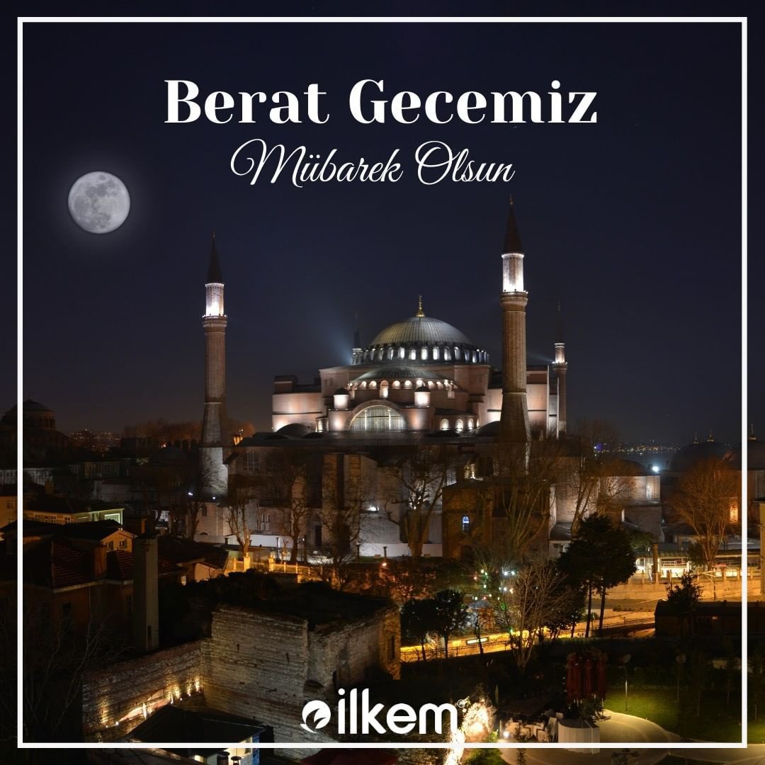 ilkemtur's tweet photo. İlkem Turizm Ailesi olarak, tüm İslam Alemi’nin Berat Gecesini kutlarız. https://t.co/0fXv0BauL5