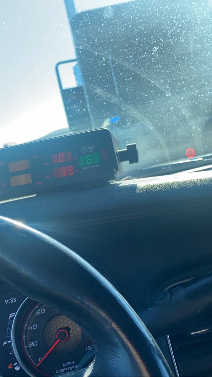 Trooper Gibbins stopped this vehicle yesterday in western Nebraska for traveling over 100mph. Look closely...that is a bobtail truck-tractor! #NSP130