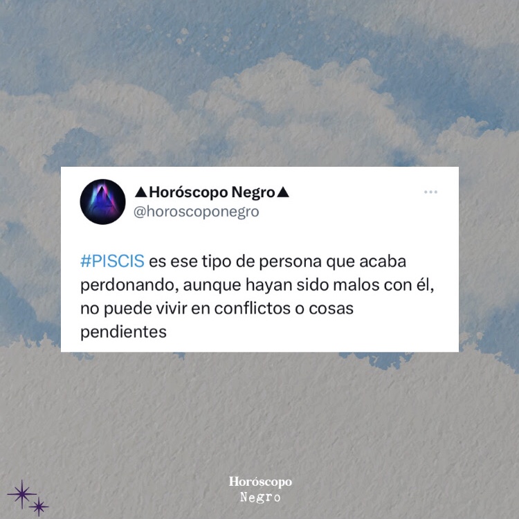 ✨♓✨ #piscis #horoscoponegro
