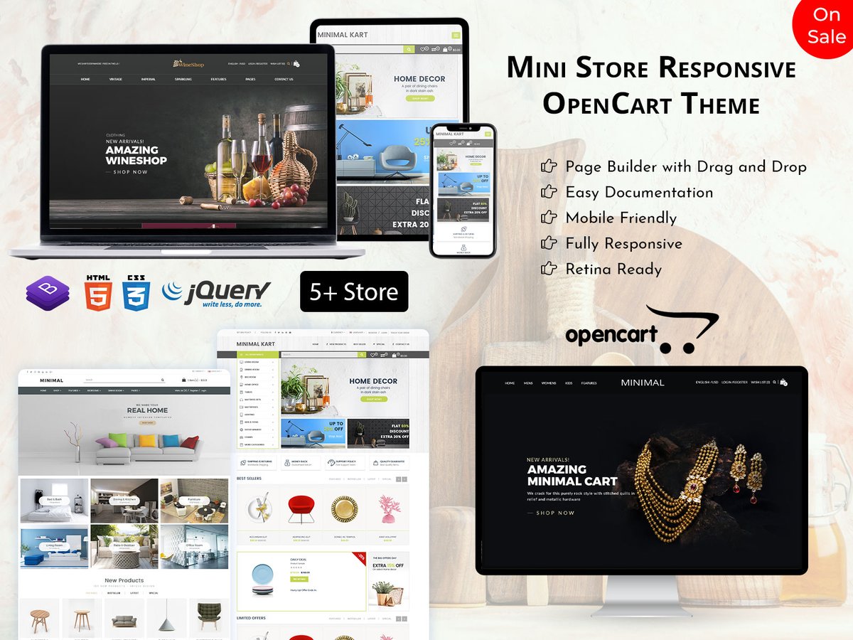 MultiStoreTheme's tweet photo. Create your own online Fashion shop using Mini Store - #OpenCartTheme.
https://t.co/A1FAd7CWUX
#envato #themeforest #OpencartTemplate #softwaredeveloper #appdeveloper #fullstack #angular #engineering #programming #coding #OpenCart #Responsivetheme #multipurposetheme https://t.co/ay2mrhJhU8