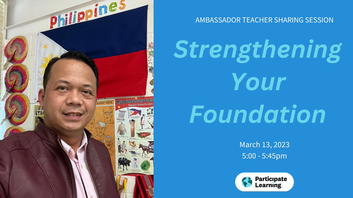 mirigranadosm's tweet photo. 💫💫A lot is happening this week with Ambassador Teacher Sharing Sessions. @ParticipateLrng teachers!!!    Choose one or choose all 🌎🌎🌎 ➡️ Remember to register in the Ambassador Teachers Events Calendar #UnitingOurWorld https://t.co/TWl1P1N6J0