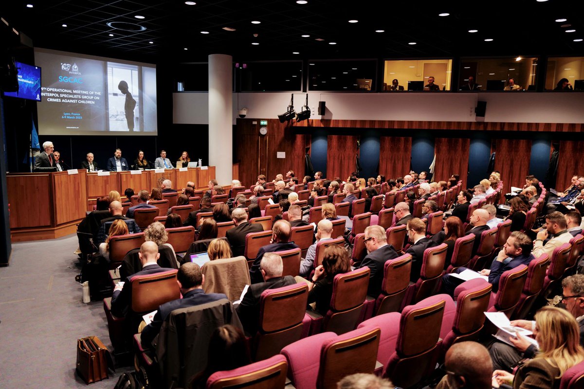 A privilege to open the 39th meeting of INTERPOL’s Specialists Group on Crimes Against Children this morning. 

New technologies have exposed children to new risks yet emerging tools can also help better identify victims &amp; perpetrators of sexual abuse.

Partnership here is key.