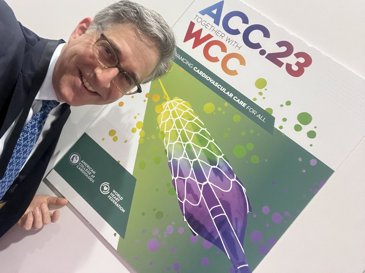 Let’s take this one to 22 ATM! 
Are you ready for DAY 3 of #ACC23 #WCCardio?!?
Incredible science, education, Heart (“Shark”)Tank, and engagement awaits!
Word has it that there may be celebrity sightings at Convocation as well! Let’s Go!
#WeWantArtie