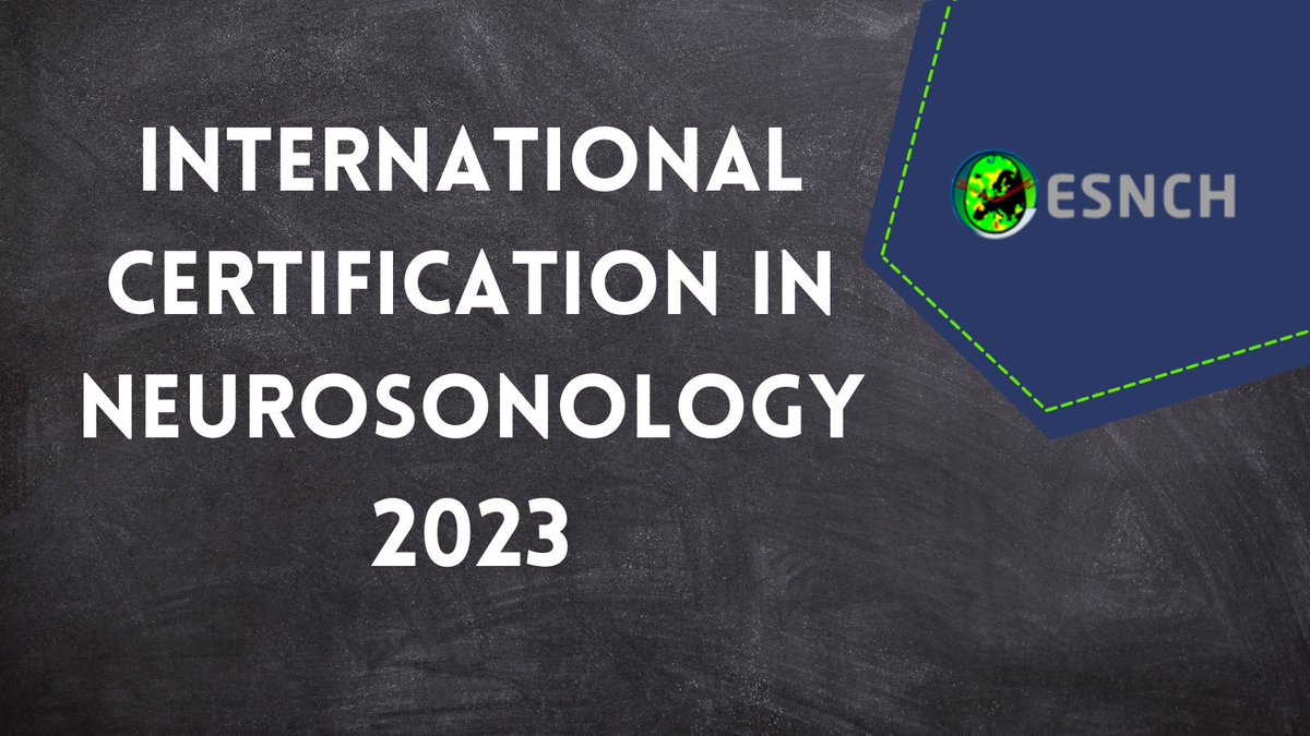 World Organisation of Neurosonology (WON) tweet media