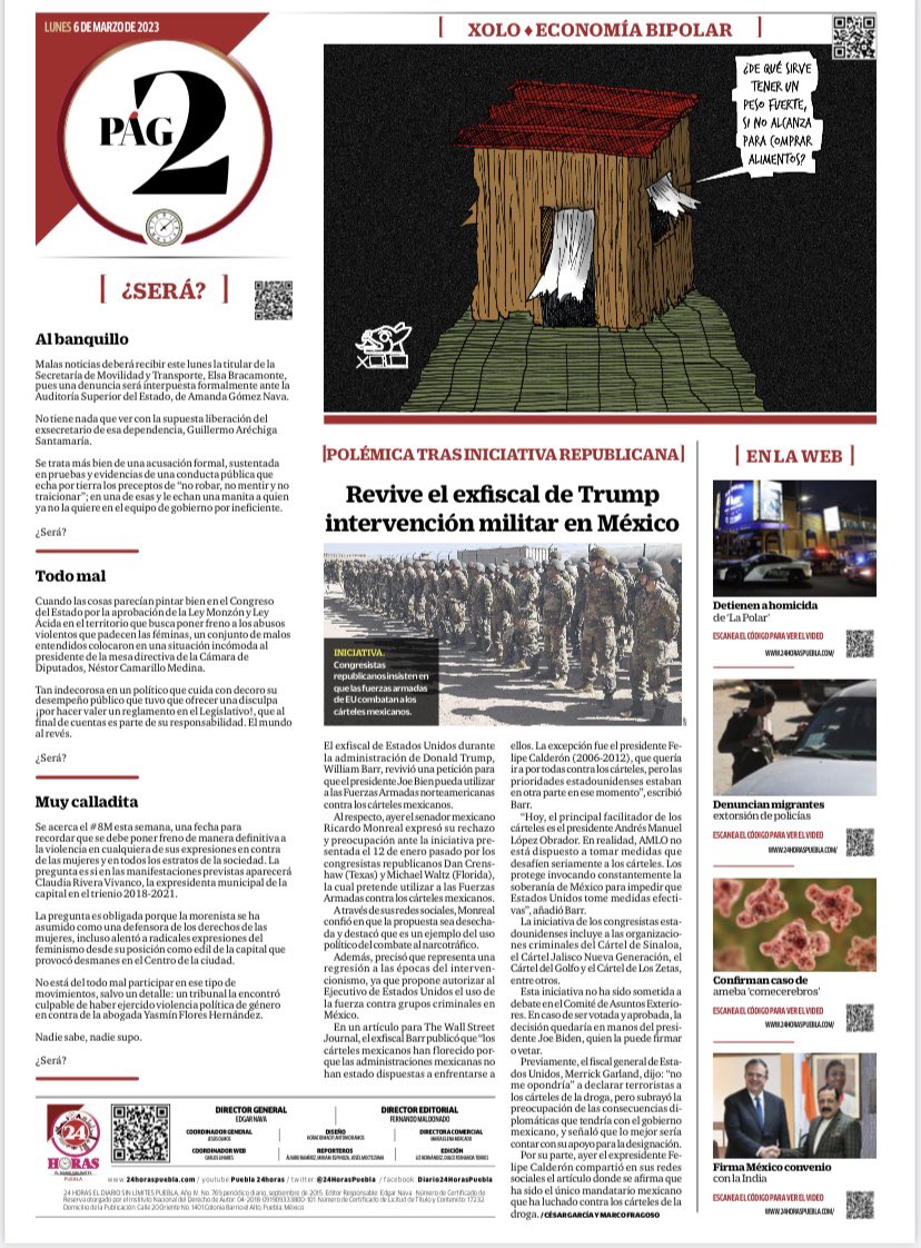 FerMaldonadoMX's tweet photo. #FelizLunes 

Acá la edición de hoy!! 

🗞️⬇️🤓 https://t.co/LjZaR1WvGj