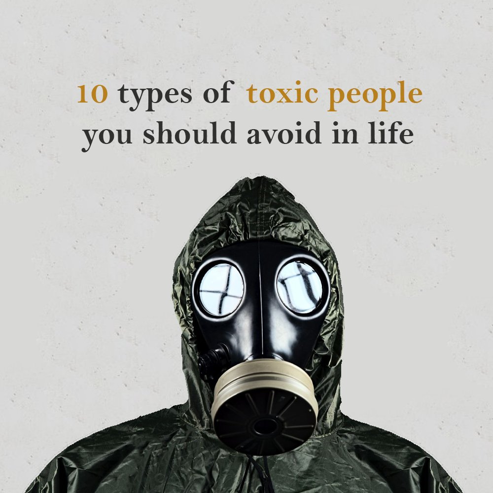 10 types of toxic people you should avoid in life =thread= - Thread ...