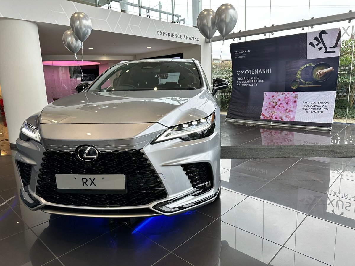 Over the weekend, we were delighted to be able to provide our customers with experience amazing as we welcomed them into the showroom for our All-New RX Ride and Drive weekend! 

Learn more about the All-New Lexus RX here: bit.ly/3mu2Wcc

#Lexus #LexusRX