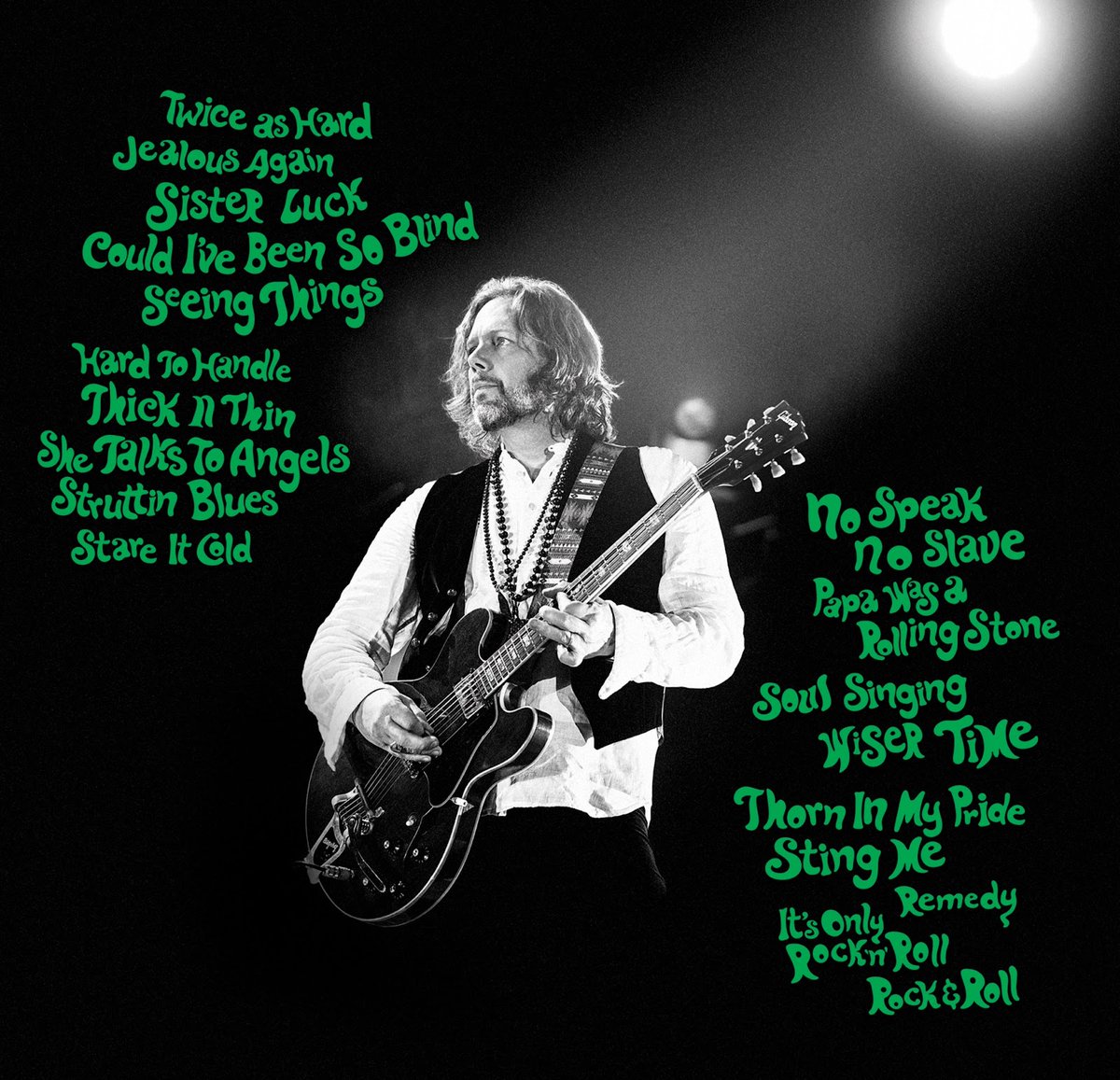 “The Black Crowes are proud to present an audio document of our Shake Your Money Maker Tour from the last 2 years. From where it all began to where we’re going and all that was in between. Hail hail rock ‘n roll!” - CR

Available 3/17. Pre-order now: orcd.co/tbcshakeyourmo…