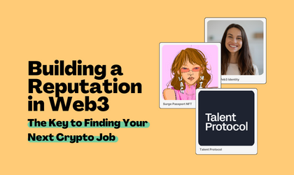 surge_women's tweet image. Struggling to kick-off your Web3 career? 👀

It’s time to step up your game and build an on-chain reputation.

Here’s what we mean. 🔥🧵