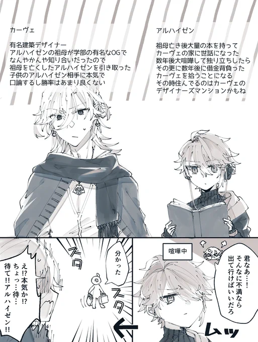 前にツイートしたおにショタ現パロのやつ 