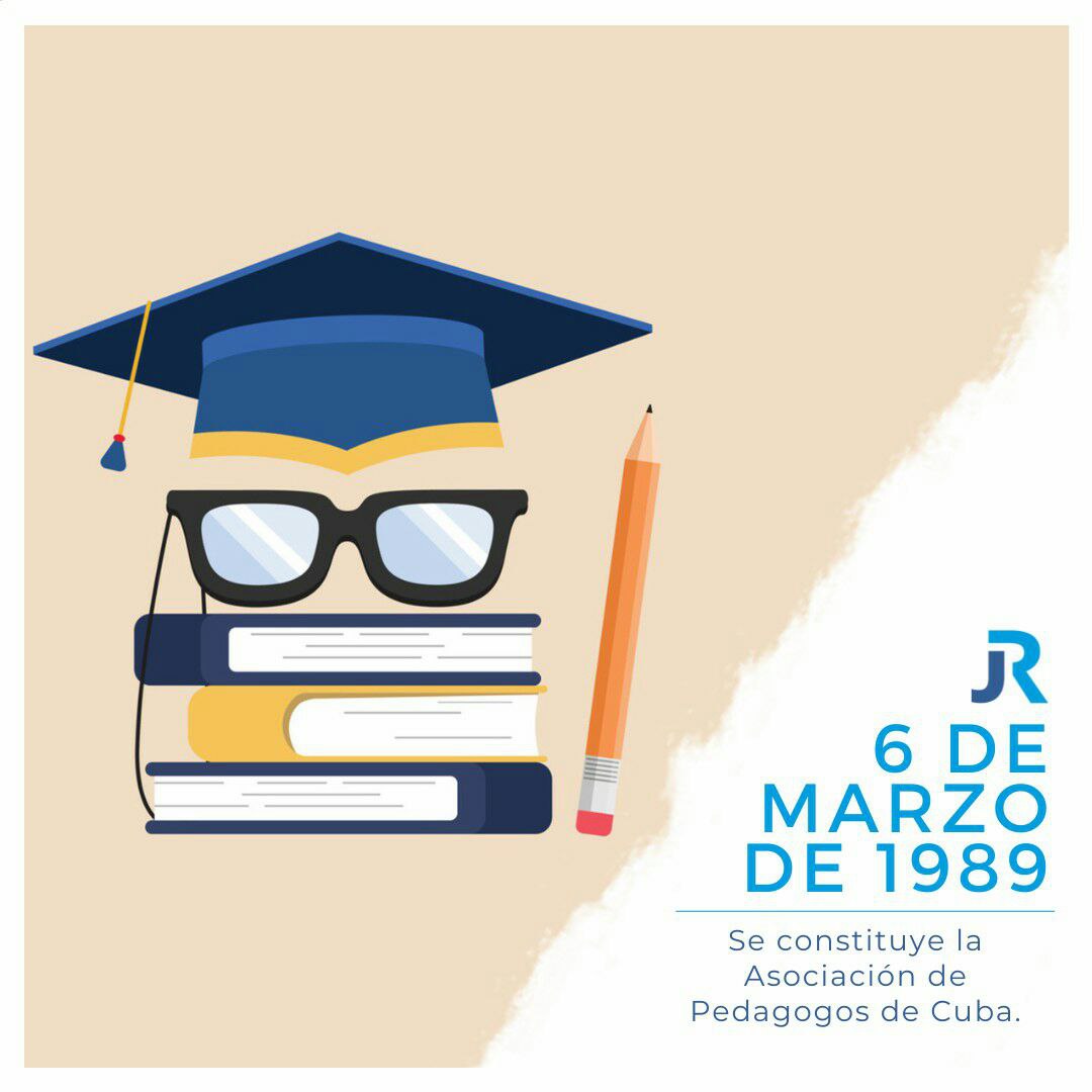 Hace 34 años, un 6 de marzo de 1989, se constituyó la Asociación de Pedagogos de #Cuba🇨🇺,  gremio para perfeccionar el arte de enseñar a las nuevas generaciones📚👨‍🏫