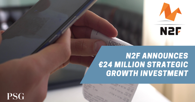 PSG_equity's tweet photo. Thrilled to announce our €24M strategic #growthequity investment in @N2F_Expenses, a leading provider of expense management #software solutions. PSG’s support will help accelerate N2F’s growth to help more businesses reduce the time and cost of processing expenses.