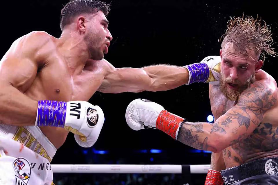 HappyPunch's tweet photo. Tommy Fury and Jake Paul are reportedly targeting a rematch in July, per @MikeCoppinger https://t.co/T5UnE8nLaF