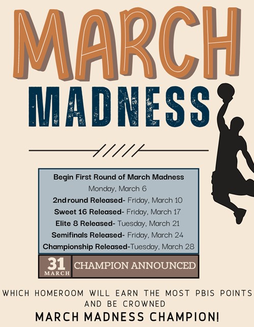 Northwestern Middle School (@thenmswildcats) on Twitter photo Our March Madness PBIS tournament begins today! <a href="/MyersFCS/">Nicholas Myers</a> <a href="/fcspbis/">FCSPBIS</a> <a href="/NatalieLaFon/">Natalie LaFon</a> <a href="/CatieSimpson47/">Catie</a> <a href="/TheNMSPTO/">Northwestern MS PTO</a> <a href="/FultonZone7/">Dr. Crumbley</a> Our March Madness PBIS tournament begins today! <a href="/MyersFCS/">Nicholas Myers</a> <a href="/fcspbis/">FCSPBIS</a> <a href="/NatalieLaFon/">Natalie LaFon</a> <a href="/CatieSimpson47/">Catie</a> <a href="/TheNMSPTO/">Northwestern MS PTO</a> <a href="/FultonZone7/">Dr. Crumbley</a>