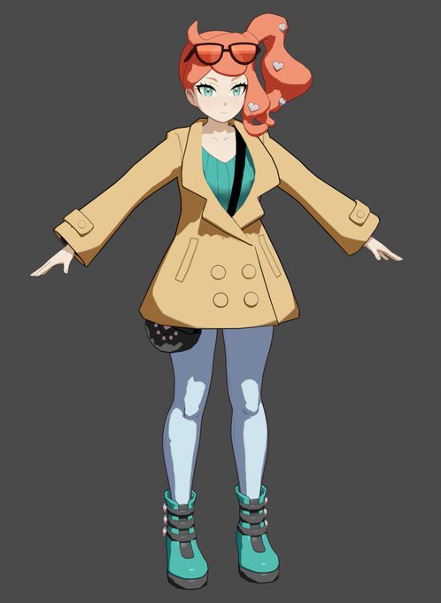 モデリングもやってないと腕が落ちちゃうので
他の事と並行しつつボチボチ作ってた。 